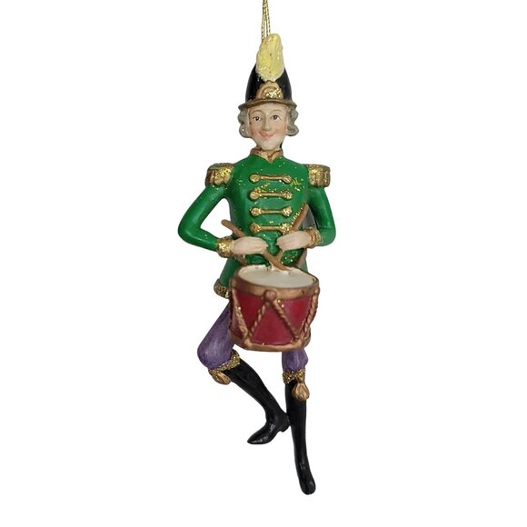 Fitz Floyd Drummer Boy, 12 Days Christmas Ornament, Signed K378 - Picture 7 of 7